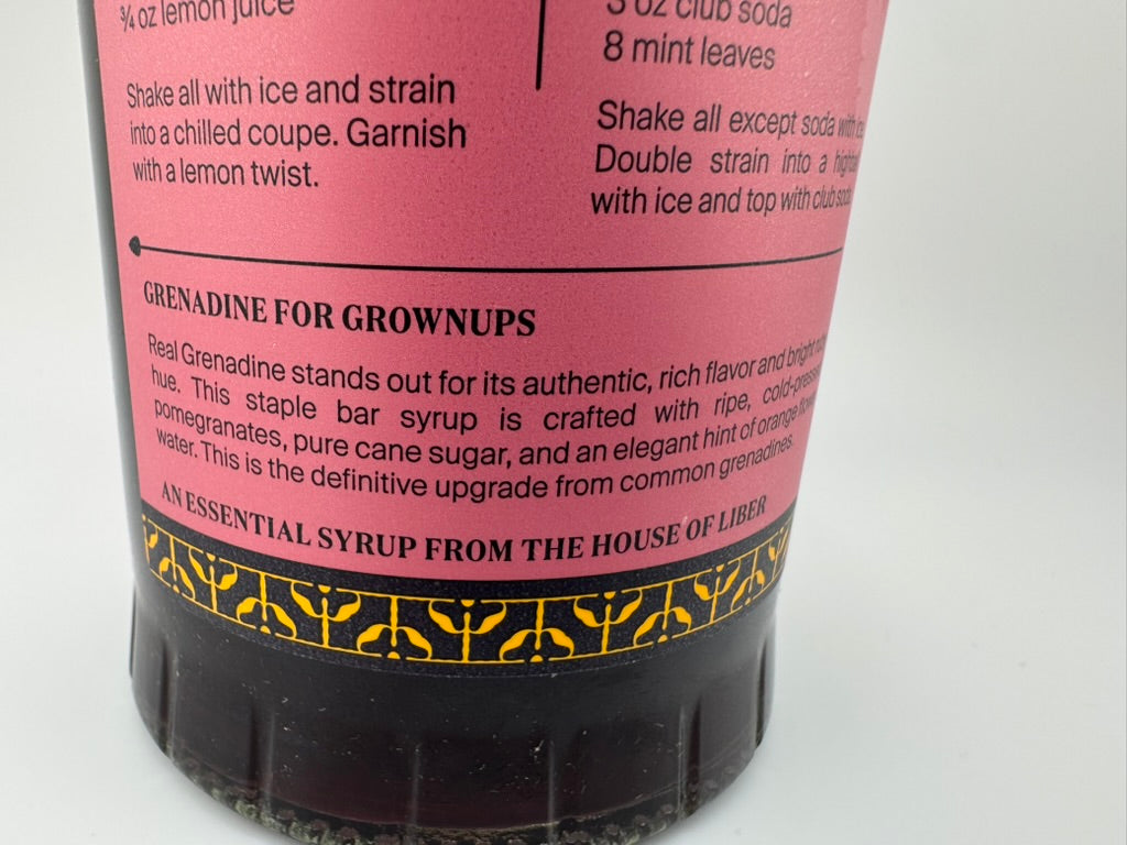 Liber & Co. Real Grenadine