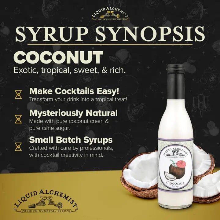 Coconut Cocktail Syrup by Liquid Alchemist
