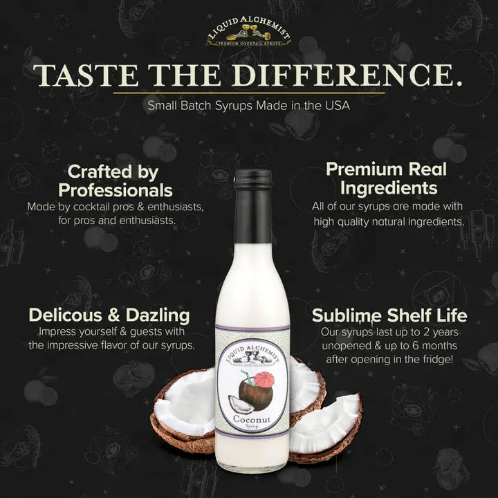 Coconut Cocktail Syrup by Liquid Alchemist
