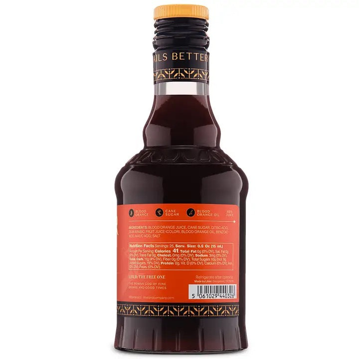 Liber & Co. Blood Orange Cordial