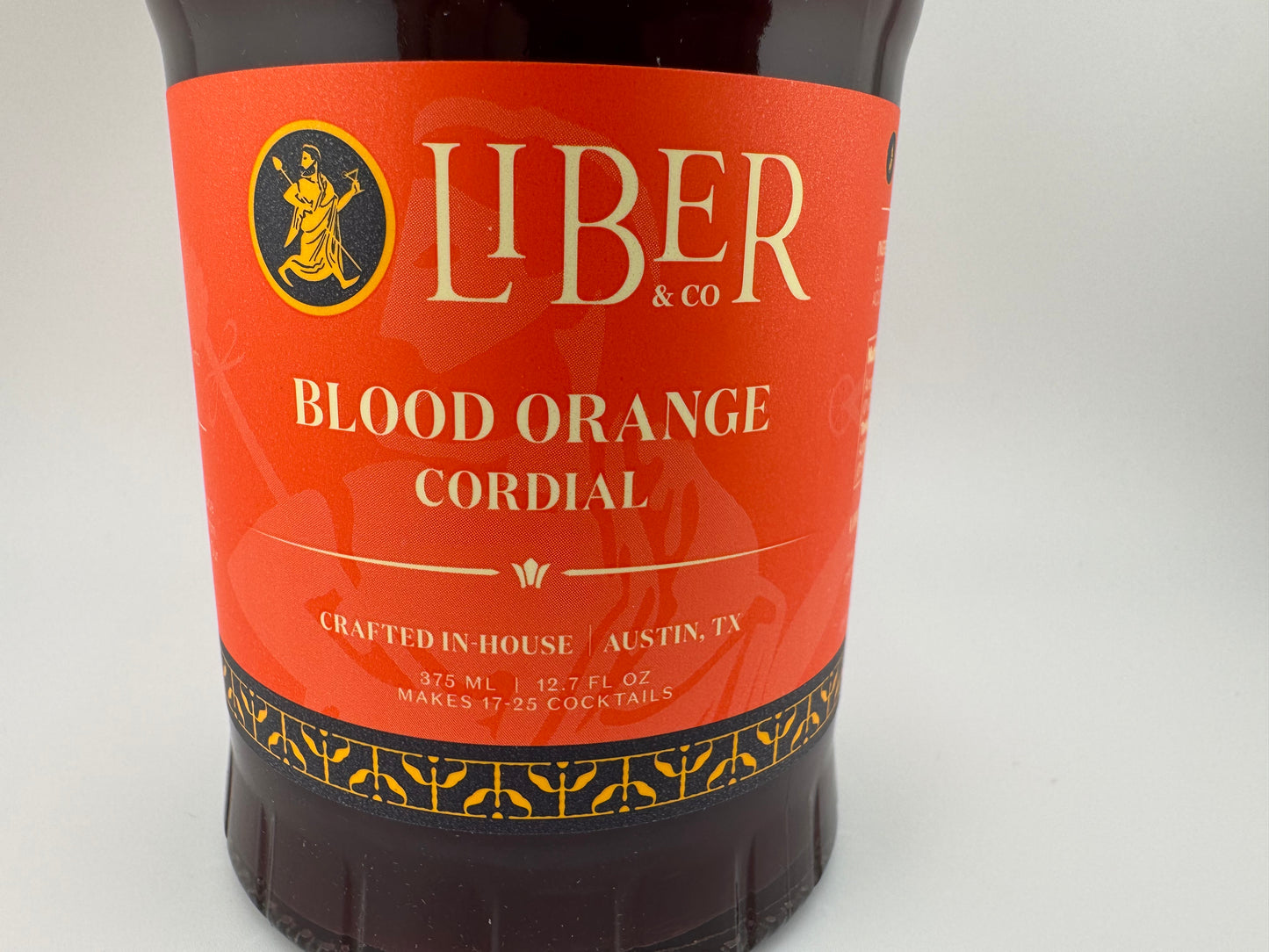 Liber & Co. Blood Orange Cordial