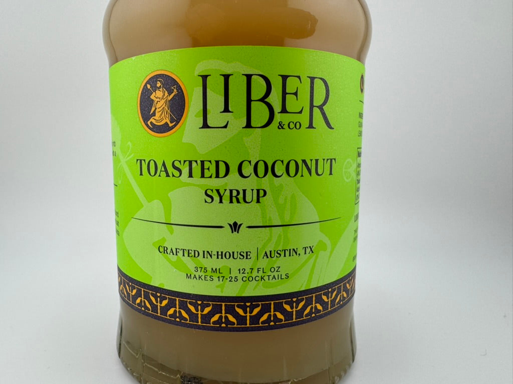 Liber & Co. Toasted Coconut Syrup