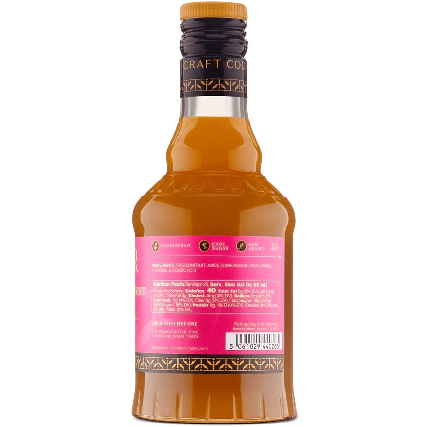 Liber & Co. Passionfruit Syrup