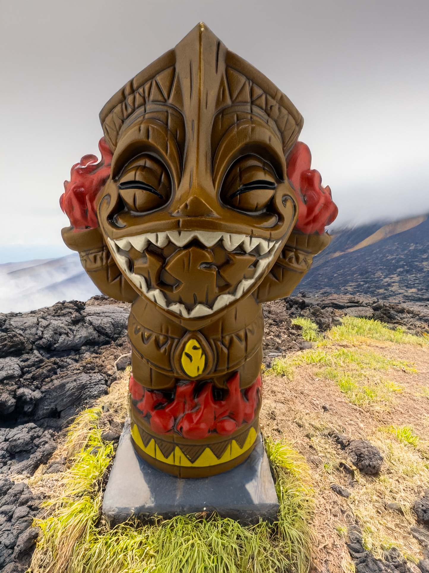 Fire Eater Tiki Mug