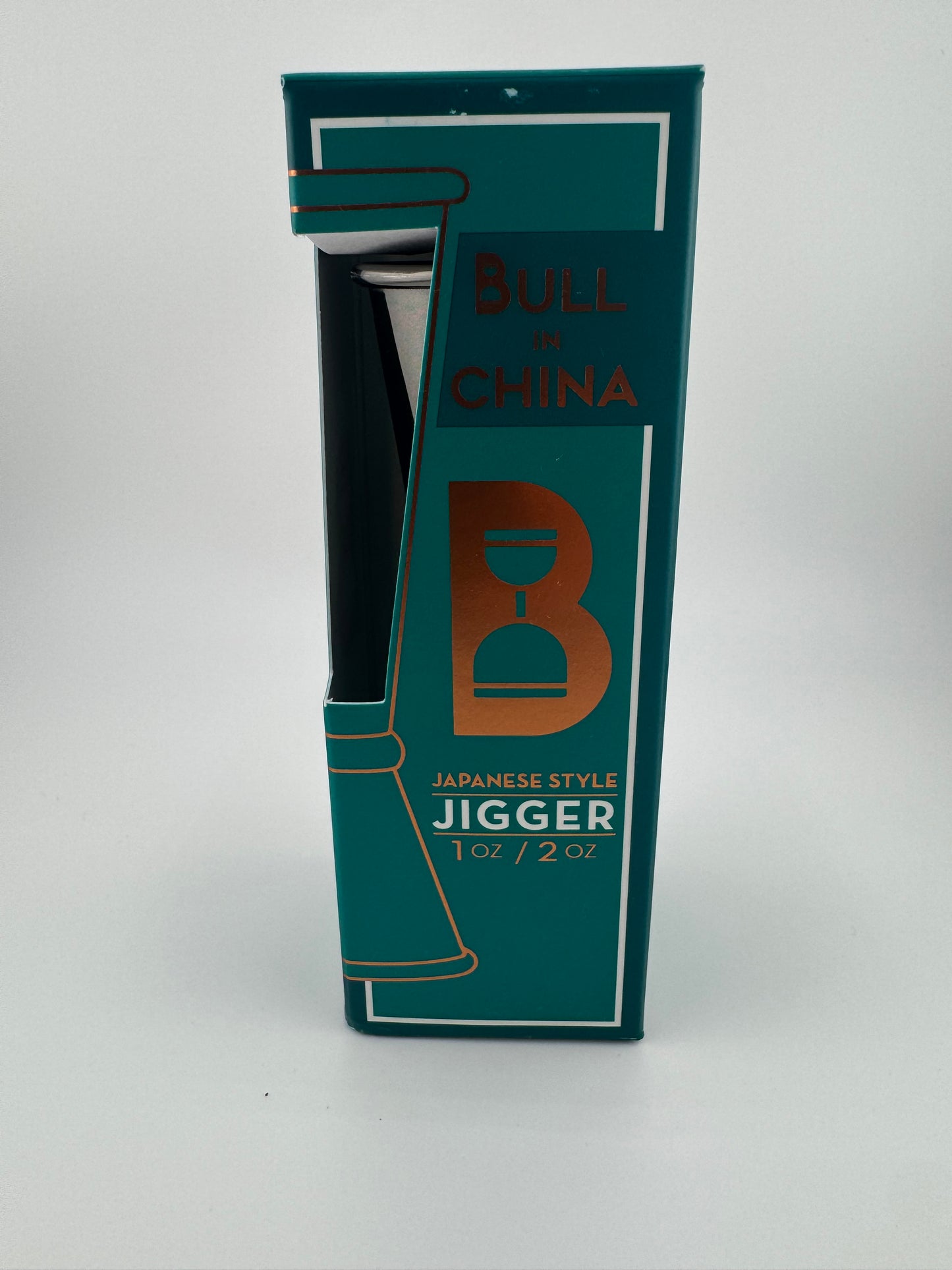 Bull in China Japanese Style Jigger