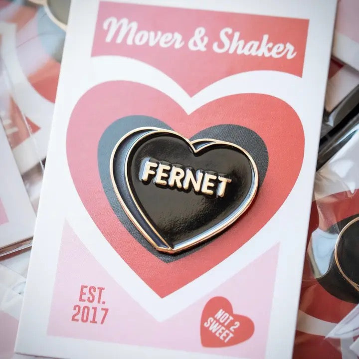 Fernet Sweethearts Pin