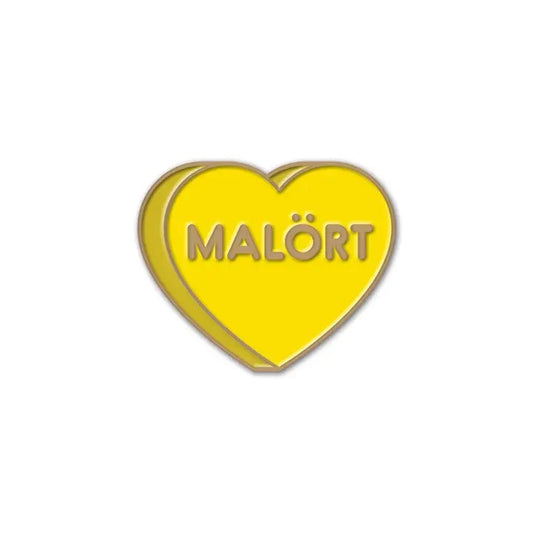 Malört Sweethearts Pin