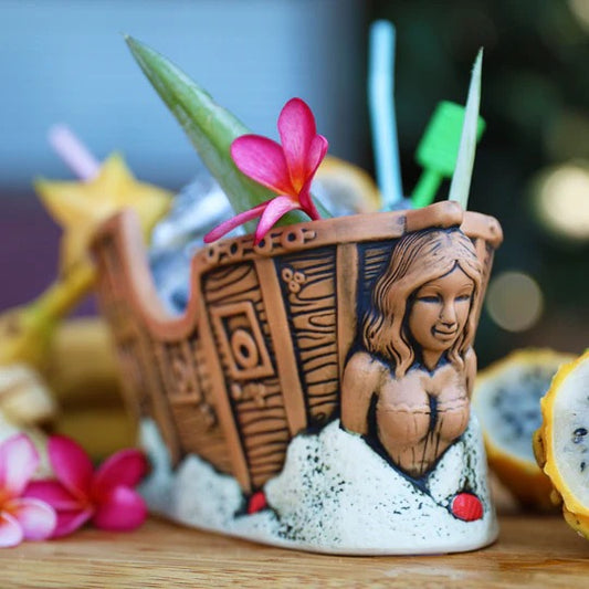 The Ship and Siren Boat Bowl