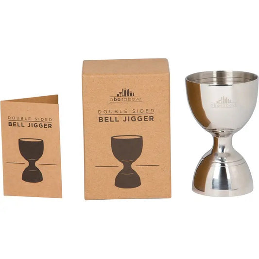 Bell Jigger - 2 Ounce Stainless Steel