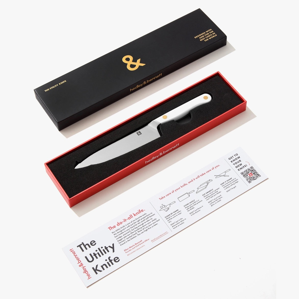 Versatile Utility Knife - Enoki White - Designed By Top Chefs