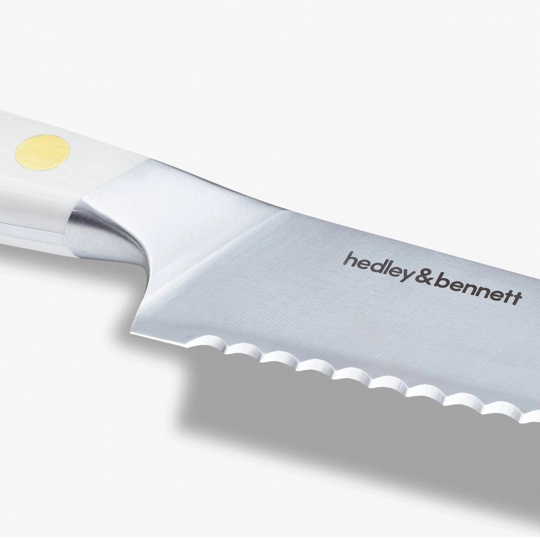 Versatile Bread Knife Enoki White - Hedley & Bennet