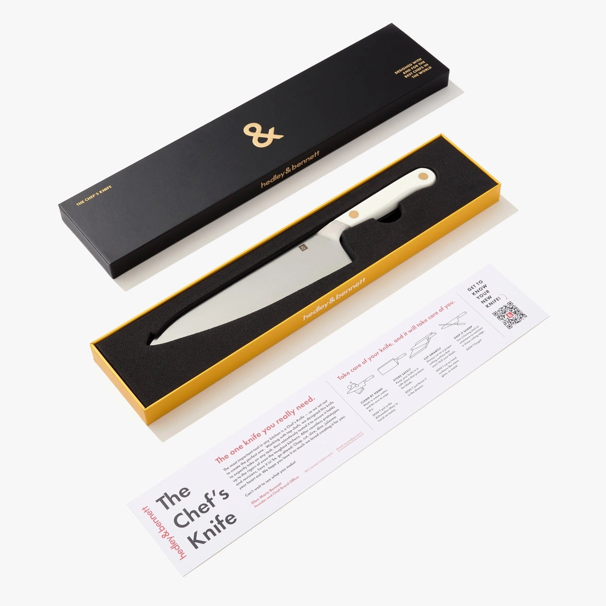 Chef's Knife Enoki White - Hedley & Bennet