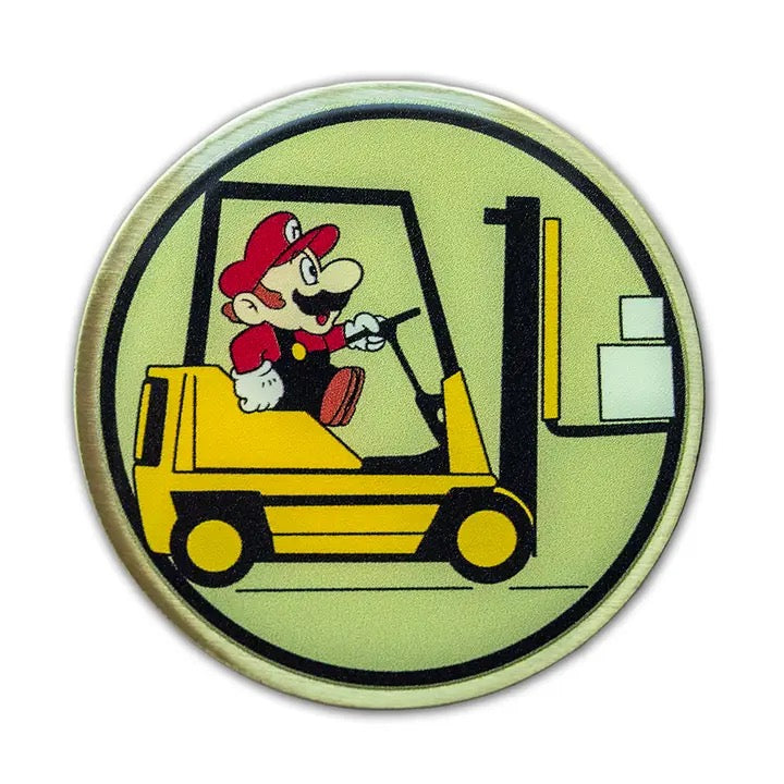 Mario Forklift Coin
