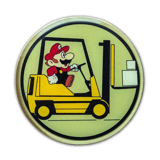 Mario Forklift Coin