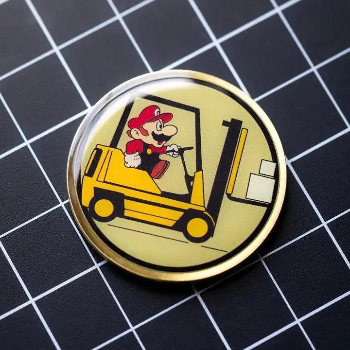 Mario Forklift Coin