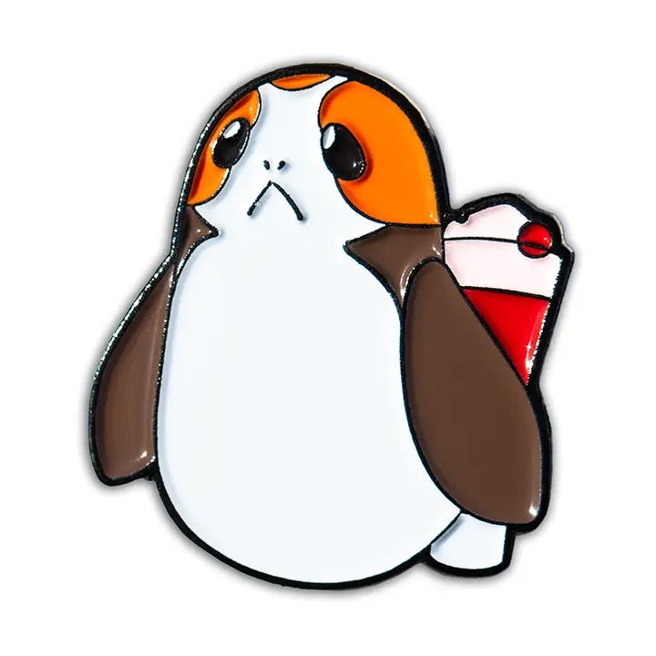Porg Bespin Fizz Enamel Pin