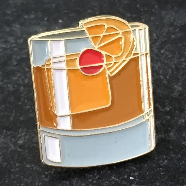 Old Fashioned Cocktail Pin