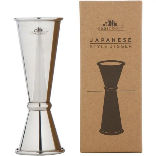 Japanese Jigger, Stainless Steel 2 Ounce Cocktail Jigger